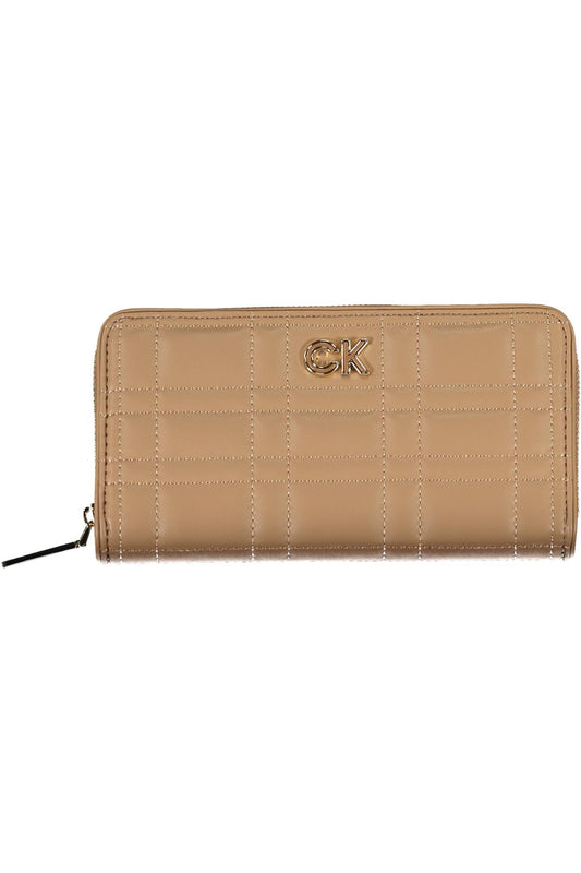 CALVIN KLEIN BEIGE WOMEN WALLET